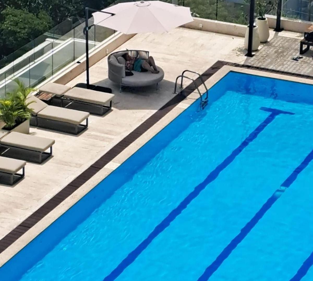 Moderno Vista Al Mar, Piscina, Jacuzzi, Sauna, Turco Apartamento