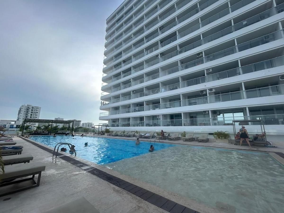 Moderno Vista Al Mar, Piscina, Jacuzzi, Sauna, Turco Apartamento *